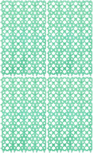 Pcs rabbit cage mats plastic - 4,