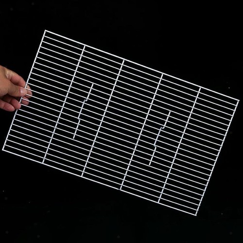 Metal floor grid rabbit cage - metal,