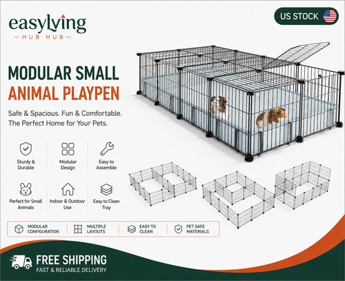 Guinea pig cages with floor - pig,