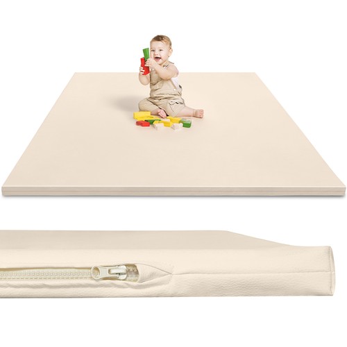 Leather baby play mats - leather,
