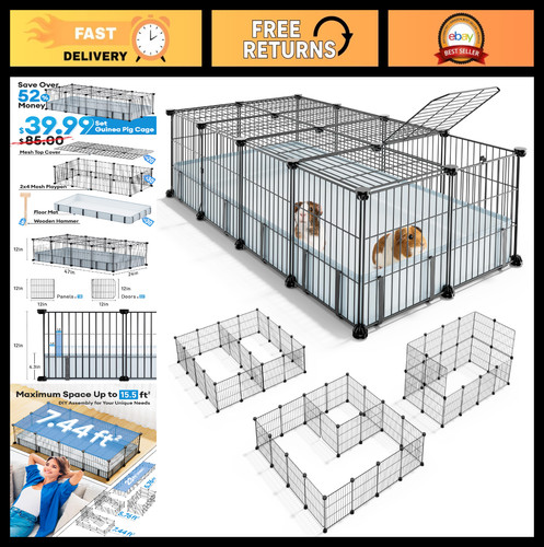 Guinea pig playpen - playpen, with